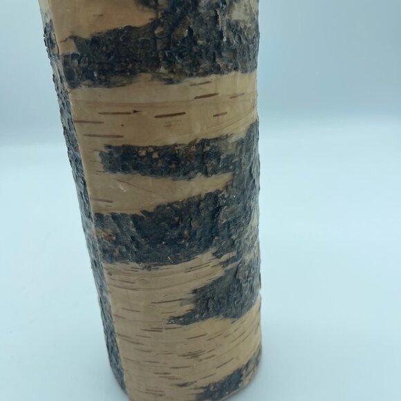 Large Candle Brown Tan Tree Trunk - Picture 7 of 11